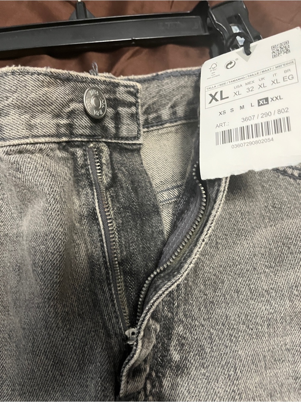Zara Gray Pencil Skirt - Picture 5 of 6